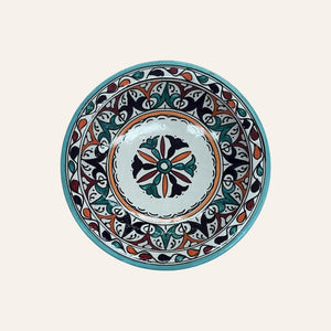 Arabic ceramic plate from Fez 3 sizes