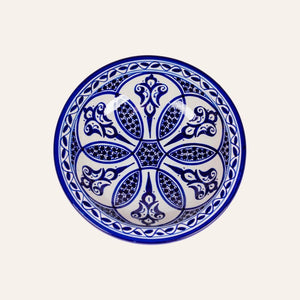 Arabic ceramic plate from Fez 3 sizes
