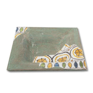 Plato Turco Artesanal Cerámica Diseño - Insaf M1