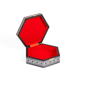 Polvera Hexagonal de Taracea Granadina