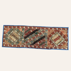 tapiz rectangular azul