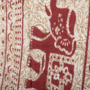 Tela India elefante rojo 240x210cm